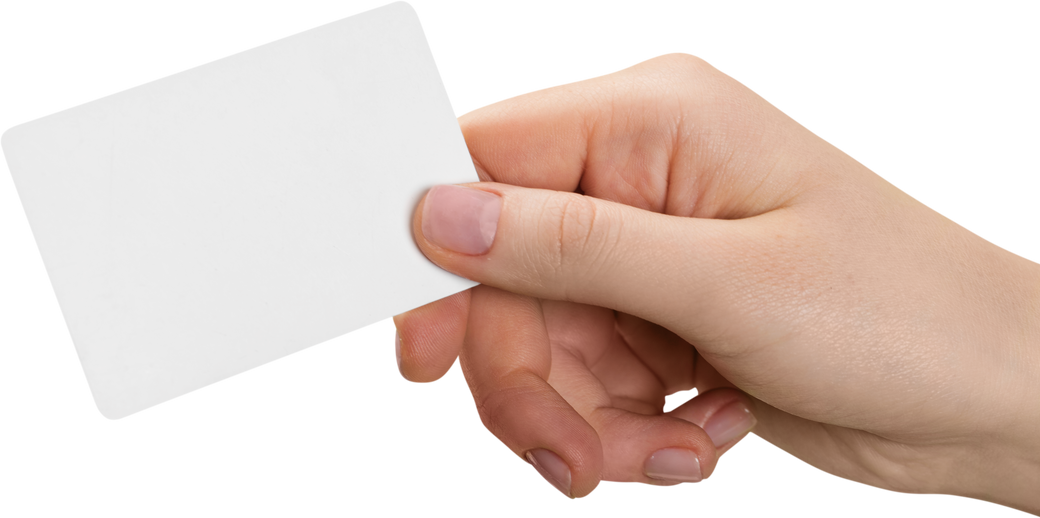 Blank Business Card