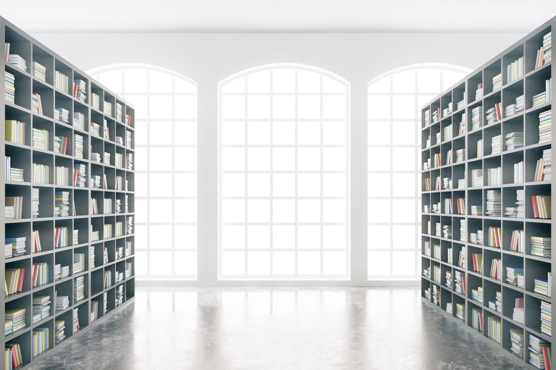 Library interior